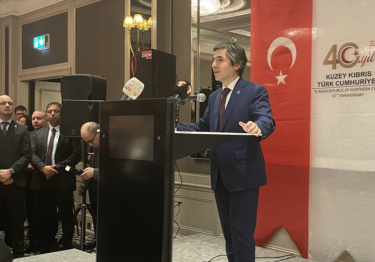 KKTC'nin kuruluşunun 40'ncı yıl dönümü Londra'da resepsiyonla kutlandı