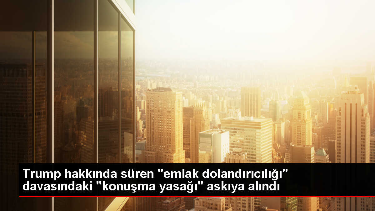 Trump'ın konuşma yasağı geçici olarak kaldırıldı