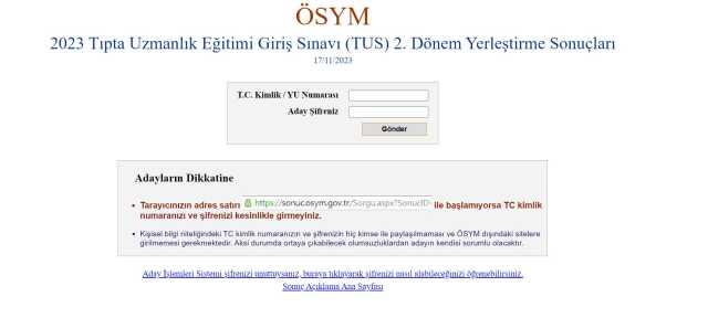 TUS sonuçları açıklandı mı? TUS kontenjanları açıklandı mı 2023? TUS sonuçları açıklandı mı? TUS kontenjanları açıklandı mı 2023?