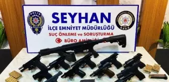 Adana'da akaryakıt istasyonunda silah ve uyuşturucu operasyonu: 2 gözaltı