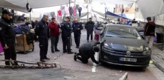 Avcılar'da Tezgah Açılacak Yerde Çalıntı Otomobil Bulundu