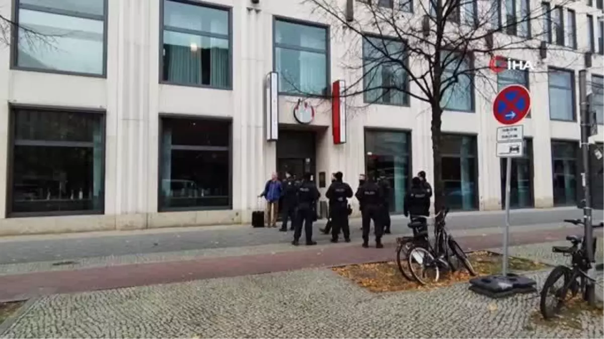Berlin'de Cumhurbaşkanı Erdoğan'ın ziyareti için geniş güvenlik önlemleri alındı
