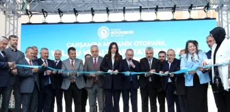 Samsun'da Çarşamba ilçesinde yapılan mekanik otopark ve altyapı yatırımları hizmete alındı