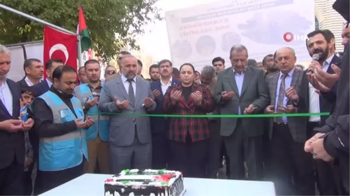 Cizre'de Filistin için yardım kampanyası başlatıldı