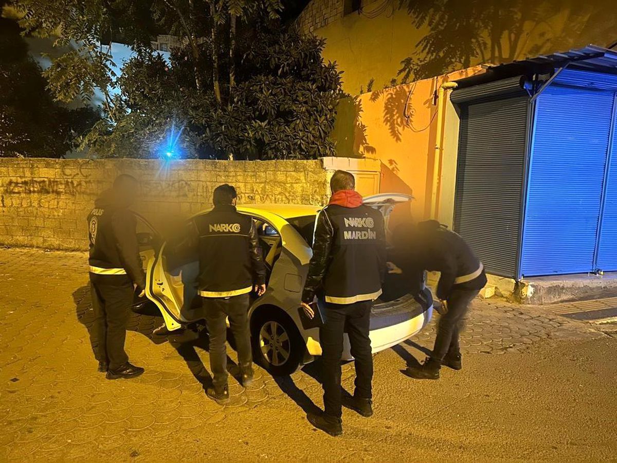 Mardin'de narko alan uygulamasında aranan bir kişi gözaltına alındı