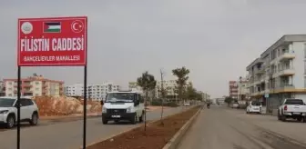 Midyat'ın en uzun caddesinin ismi, 'Filistin' olarak değiştirildi