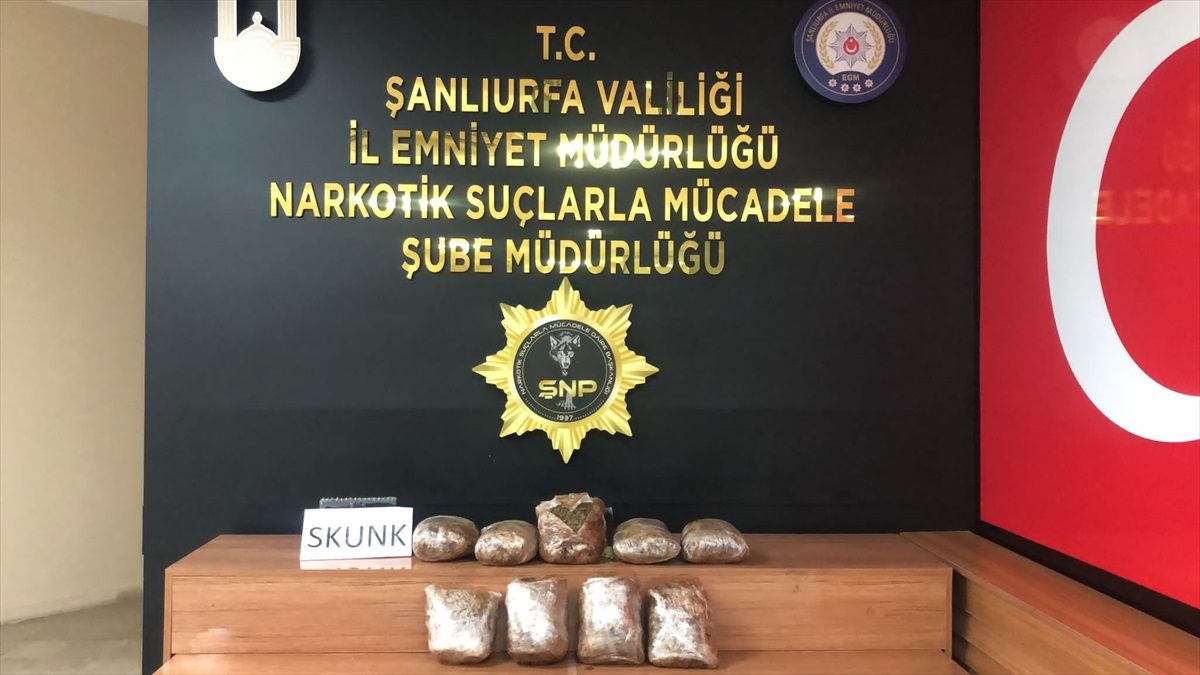 Şanlıurfa'da 4 Kilo 400 Gram Sentetik Uyuşturucu Ele Geçirildi