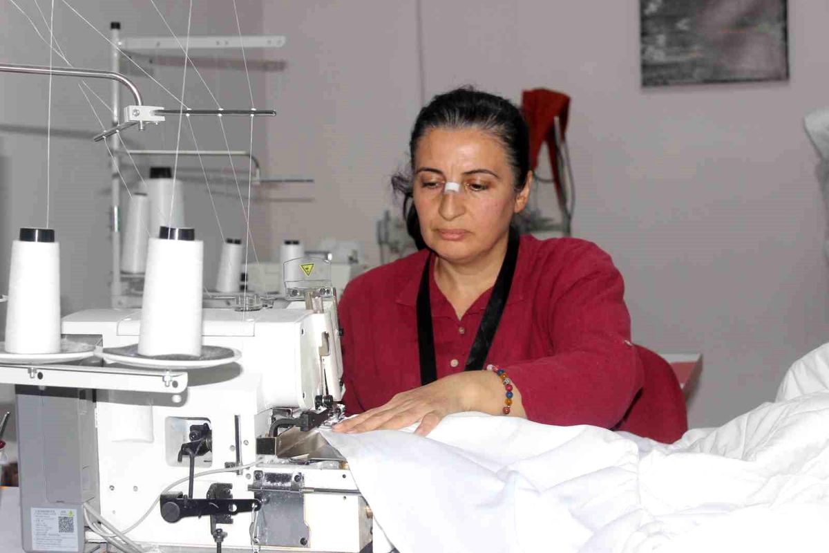 Kadın Kooperatifi, Tekstil Ürünleriyle İstihdama Katkı Sağlıyor