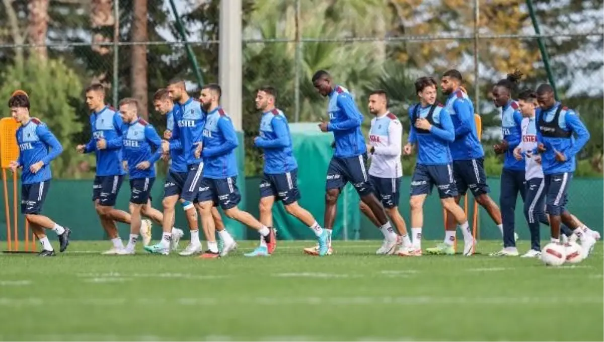 Trabzonspor, Sivasspor maçı hazırlıklarına devam ediyor