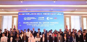 Uluslararası 24'üncü Çocuk Forumu Ankara'da Başladı