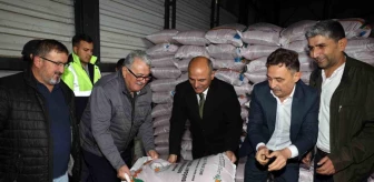 Körfez'de 400 çiftçiye 40 ton sertifikalı buğday desteği verildi