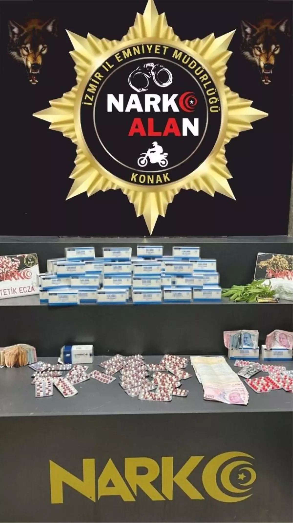 İzmir'de Uyuşturucu Operasyonu: Binlerce Sentetik Hap Ele Geçirildi