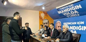 AK Parti Erzincan İl Başkanı Mehmet Cavit Şireci, yerel seçimlere ilişkin bilgilendirmede bulundu
