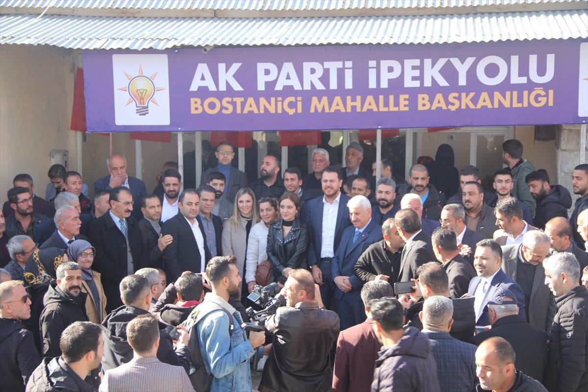 AK Parti İpekyolu İlçe Başkanlığı Bostaniçi Mahalle'sinde Temsilcilik Ofisi Açtı