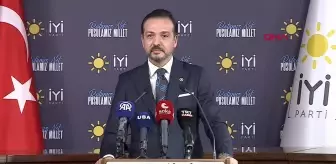 İYİ Parti Sözcüsü Kürşad Zorlu, Ümit Dikbayır'ın disiplin kuruluna sevk edildiğini açıkladı