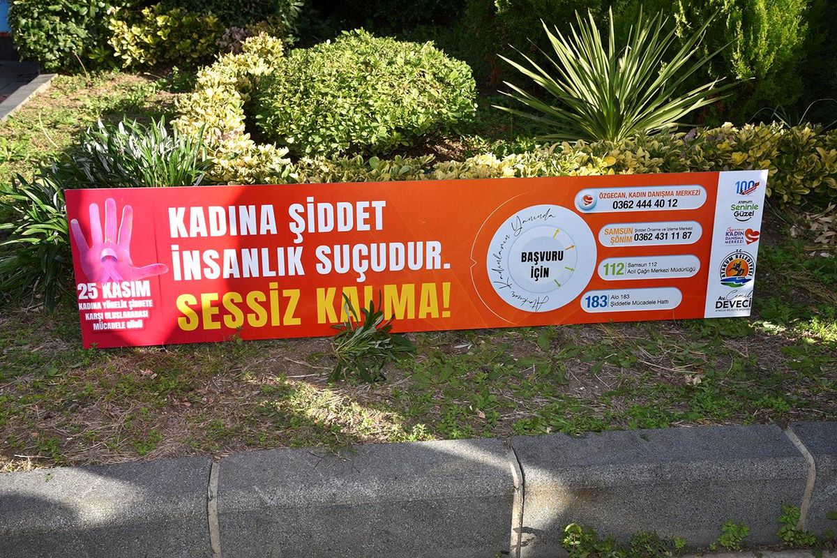 Samsun Atakum Belediyesi'nden kadına yönelik şiddetle mücadelede yeni proje