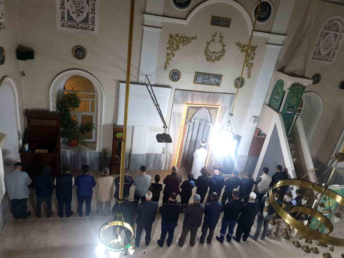 Germencik'te sabah namazı buluşmaları devam ediyor