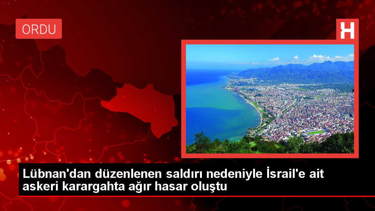 Lübnan'dan İsrail'in kuzeyine roket saldırısı: Askeri karargah hasar gördü
