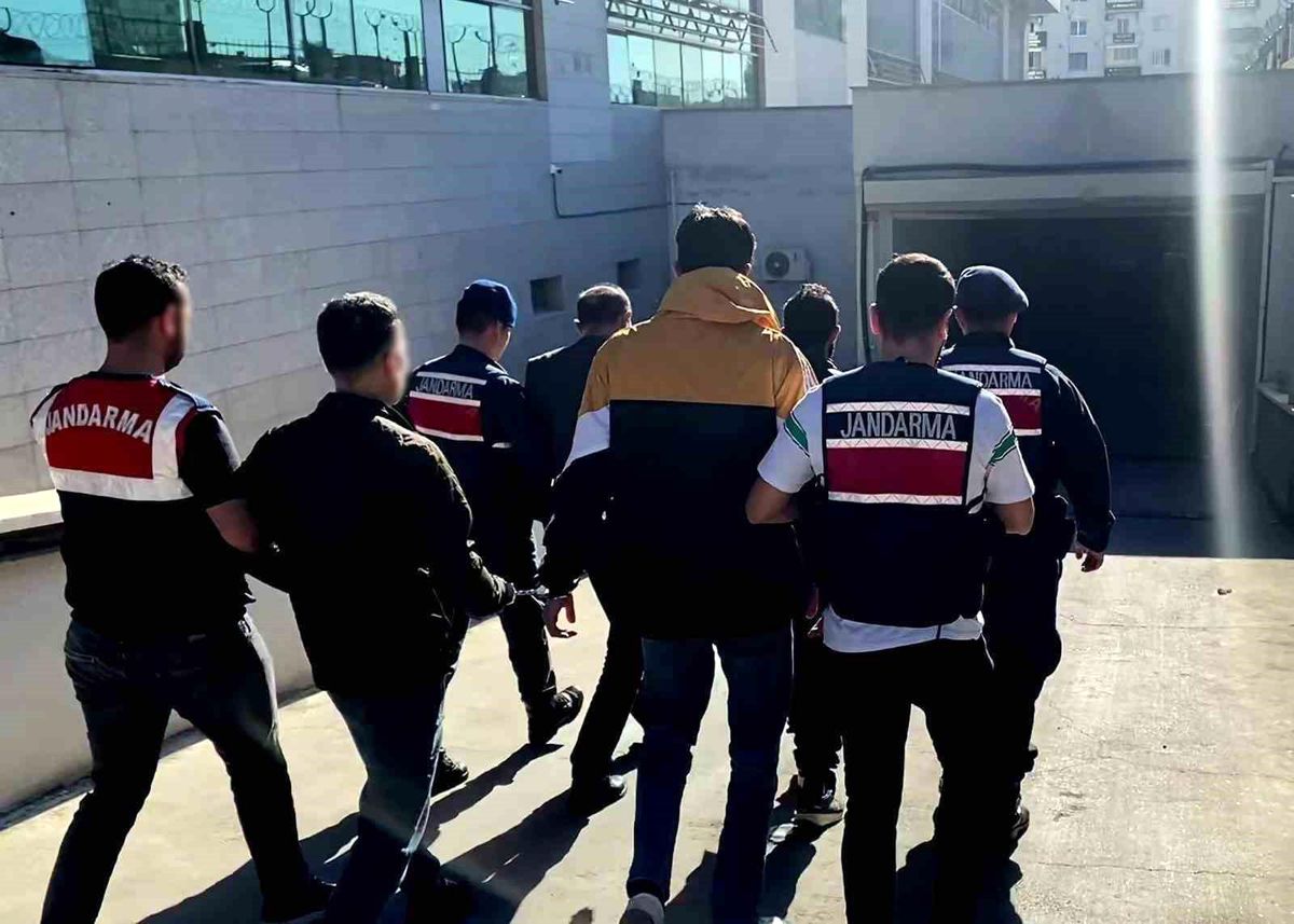 Mersin'de PKK/KCK operasyonunda 4 şüpheli tutuklandı