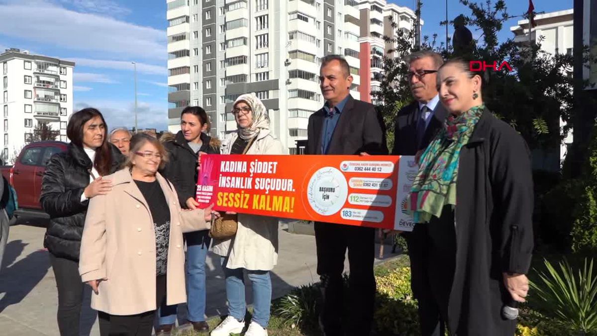 Atakum Belediyesi, 'Yaşayan Parklar' projesiyle kadına yönelik şiddetle mücadeleye destek veriyor