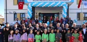 Selçuklu Belediyesi Sızma Alparslan İlkokulunun resmi açılışı yapıldı