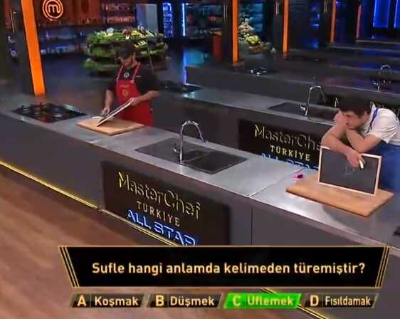 Sufle hangi anlamda kelimeden türemiştir (MasterChef Kaptanlık Düellesou soruları)