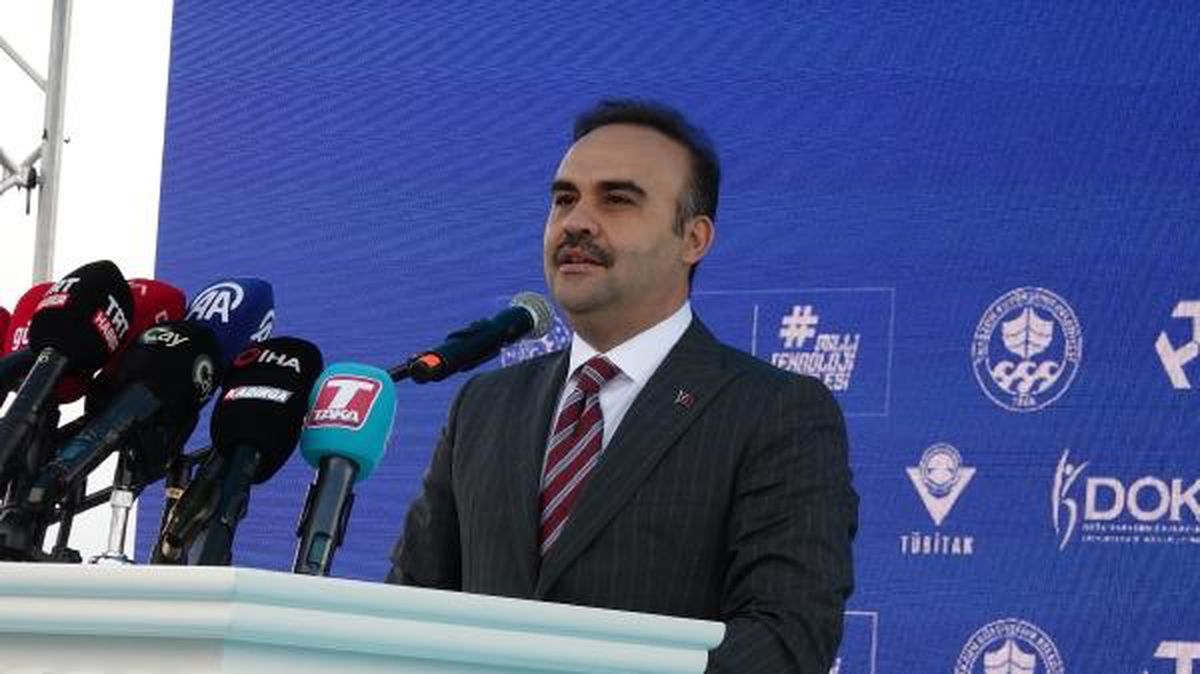 BAKAN KACIR 'MİLLİ TEKNOLOJİ HAMLESİ' İLE KÜLLERİMİZDEN YENİDEN DOĞDUK