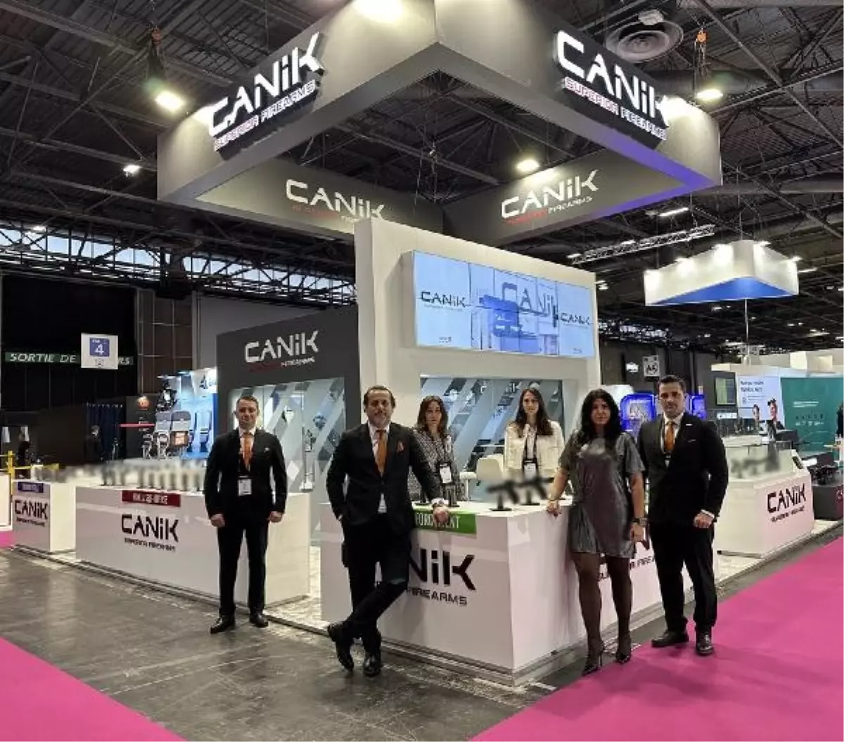CANiK, Uluslararası Güvenlik Fuarı MILIPOL 2023'te Yer Aldı
