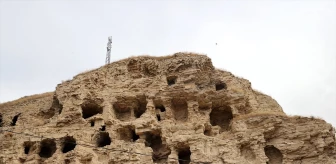 Sivas'taki kaya mağaraları binlerce yıldır ayakta