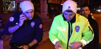 Aksaray'da Drift Yapan Sürücü Polis Tarafından Yakalandı