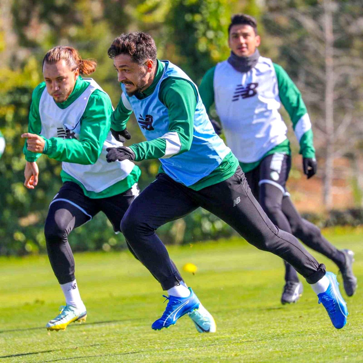 Konyaspor, Kasımpaşa maçı için hazırlıklarını sürdürdü