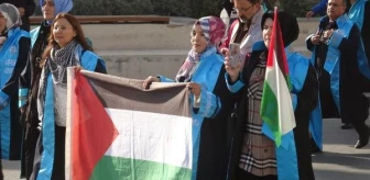 Konya'da Üniversite Akademisyenleri İsrail'in Gazze Saldırılarını Kınadı