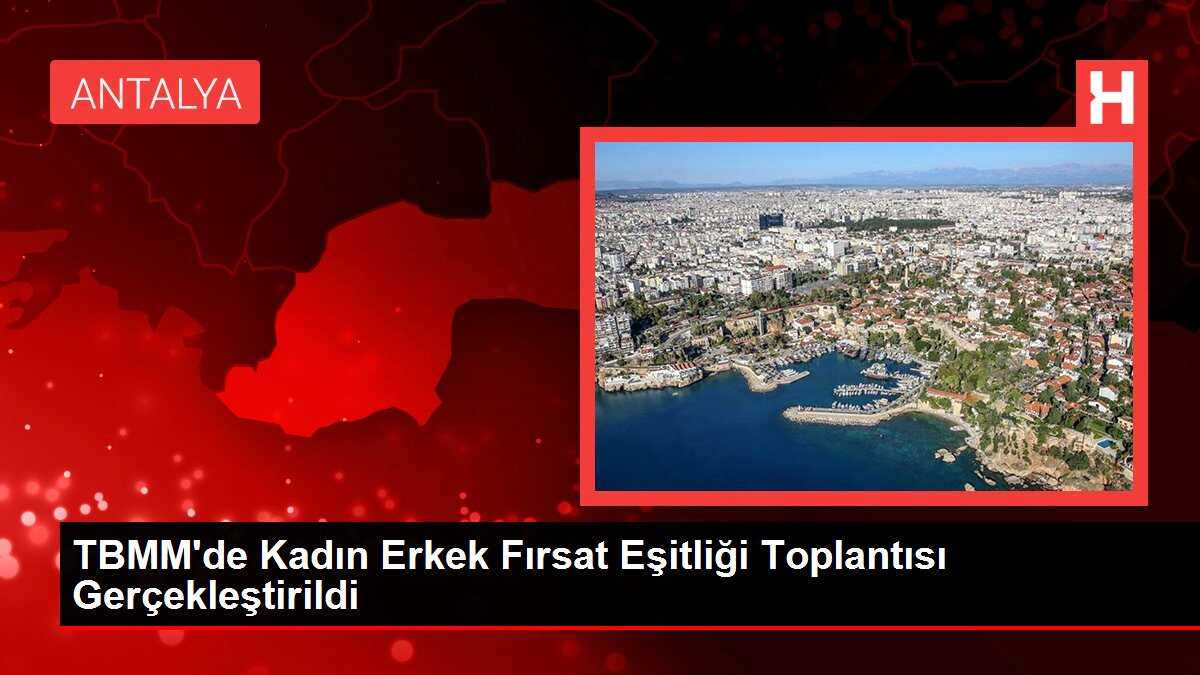 TBMM'de Kadın Erkek Fırsat Eşitliği Toplantısı Gerçekleştirildi