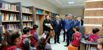 Yozgat Merkez Ortaokulu'nda kütüphane ve okuma salonu açıldı