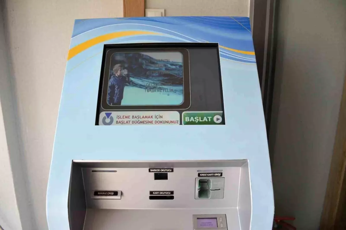 Zile'de Akıllı Vezne Sistemiyle Borç Ödeme Kolaylaşıyor