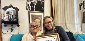 108 Yaşındaki Öğretmen Sabiha Özar'a Ziyaret