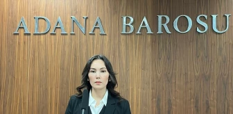 Adana'da Avukatlar Kadına Yönelik Şiddete Karşı Basın Açıklaması Yaptı