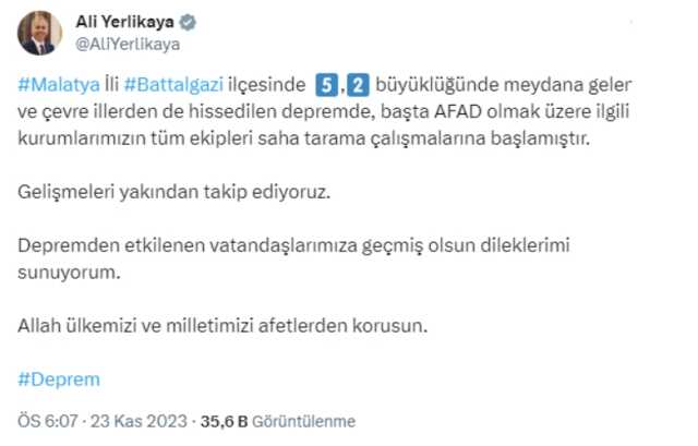 Deprem nerede oldu? Bugünkü deprem hangi illerde hissedildi, kaç şiddetinde oldu?