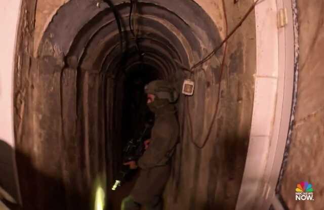 İsrail ordusu gazetecileri Şifa Hastanesi'nin altında olduğu konuşulan tünellere indirdi