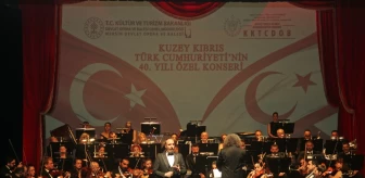 Mersin'de KKTC'nin kuruluşunun 40. yılı kutlandı