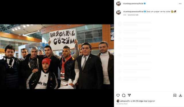 Tek cümlelik de bir not düşen Quaresma'dan Beşiktaş'ın başkan adayı Serdal Adalı'ya destek Tek cümlelik de bir not düşen Quaresma'dan Beşiktaş'ın başkan adayı Serdal Adalı'ya destek