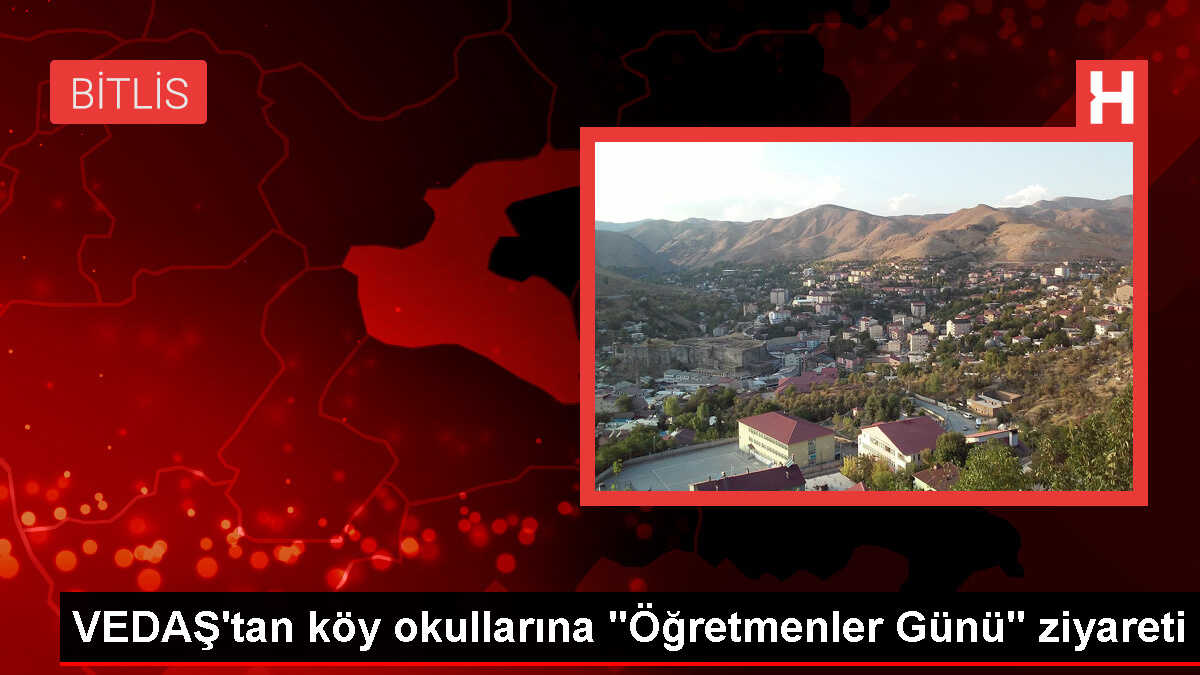 VEDAŞ Köy Okullarını Ziyaret Etti