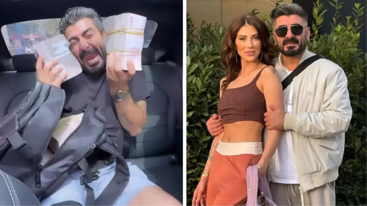 Balya balya parayla video çeken fenomen Reşit Bozdağ gözaltına alındı