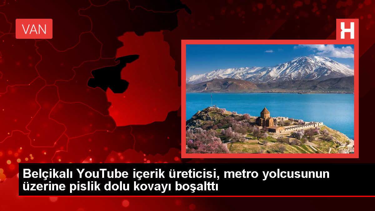 Belçika'da YouTube İçerik Üreticisi Metroda Şaka Yaptı