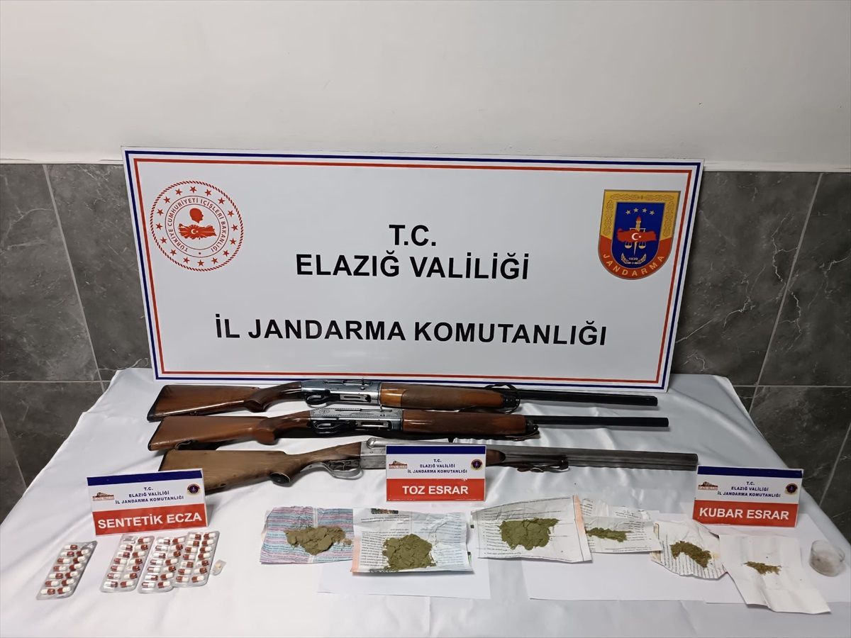Elazığ'da uyuşturucu operasyonu: 1 şüpheli gözaltına alındı