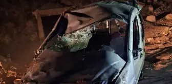 Niğde yolunda hafif ticari araç şarampole devrildi: 1 ölü, 3 yaralı