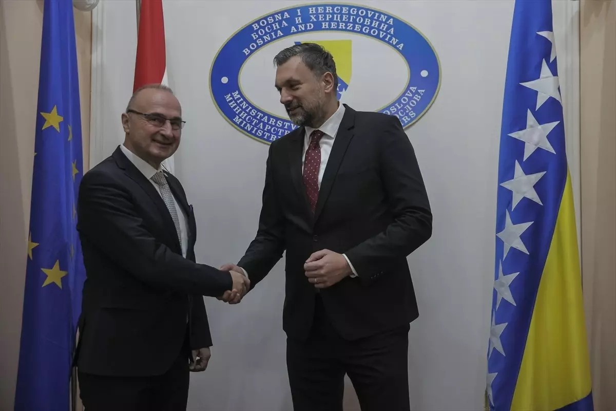 Hırvatistan Dışişleri Bakanı Bosna Hersek'in AB müzakerelerinin başlamasını temenni ediyor