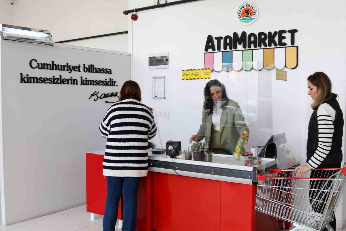 Atakum'da AtaMarket Gıda Bankası ile Gıda İsrafı ve Yoksullukla Mücadele Devam Ediyor