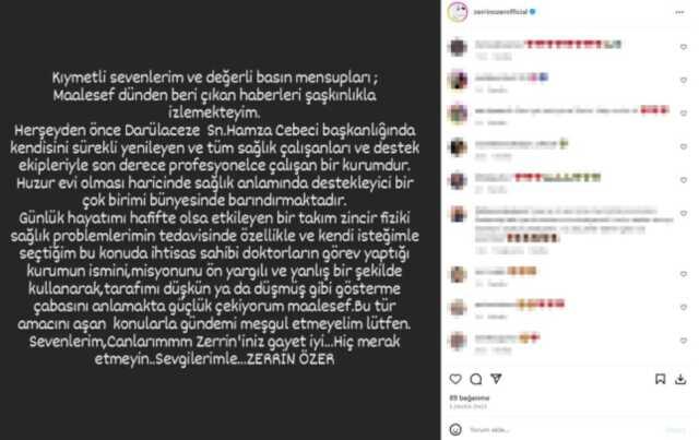 Zerrin Özer'in sağlık durumu nasıl, Darülaceze'de tedavi mi görüyor? Şarkıcı Zerrin Özer'e ne oldu? Zerrin Özer'in sağlık durumu nasıl, Darülaceze'de tedavi mi görüyor? Şarkıcı Zerrin Özer'e ne oldu?