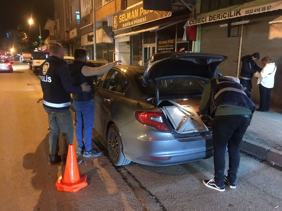 Samsun Bafra'da Asayiş Uygulaması: İş yerlerine ceza yağdı